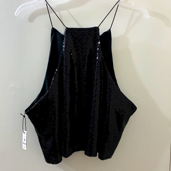 Flowy Sequinned Tank Top - Picture 3 of 6